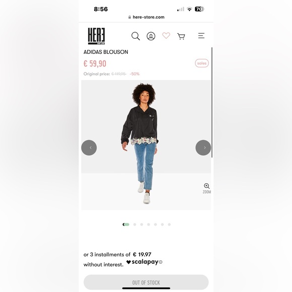 Adidas | blouson top - Picture 5 of 7